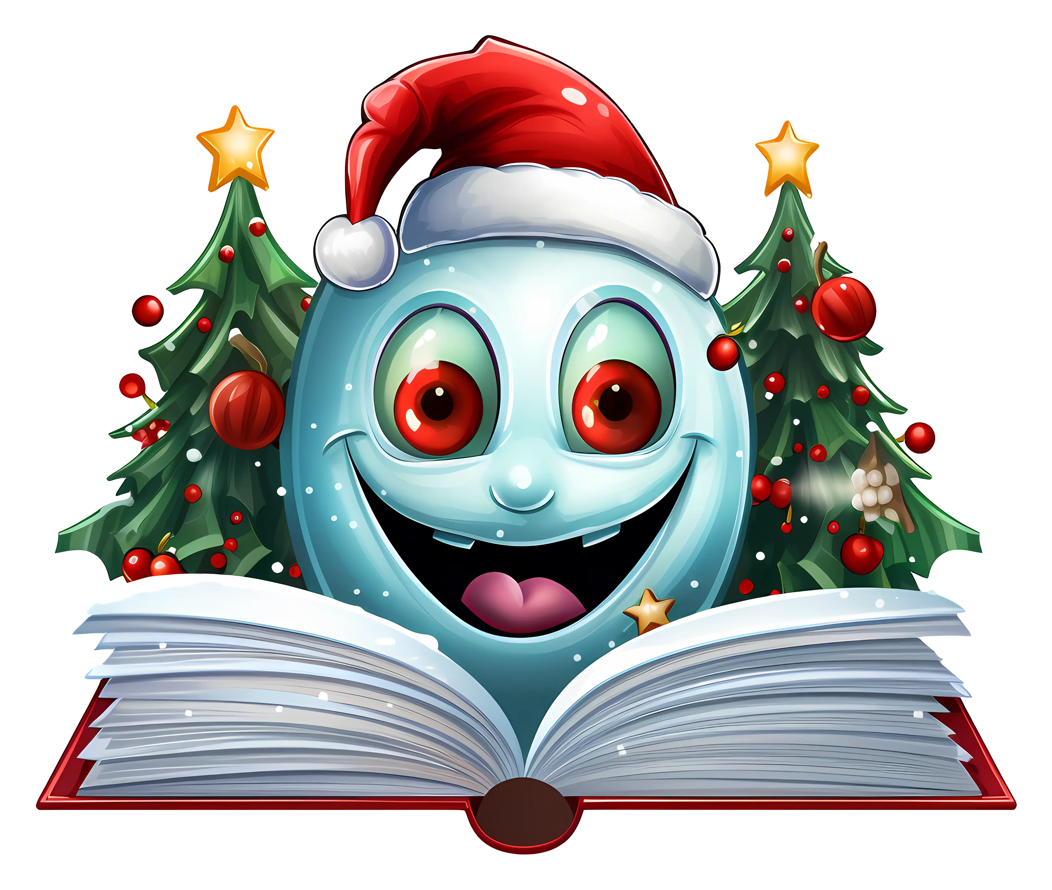 Happy Face Reading Christmas Book
