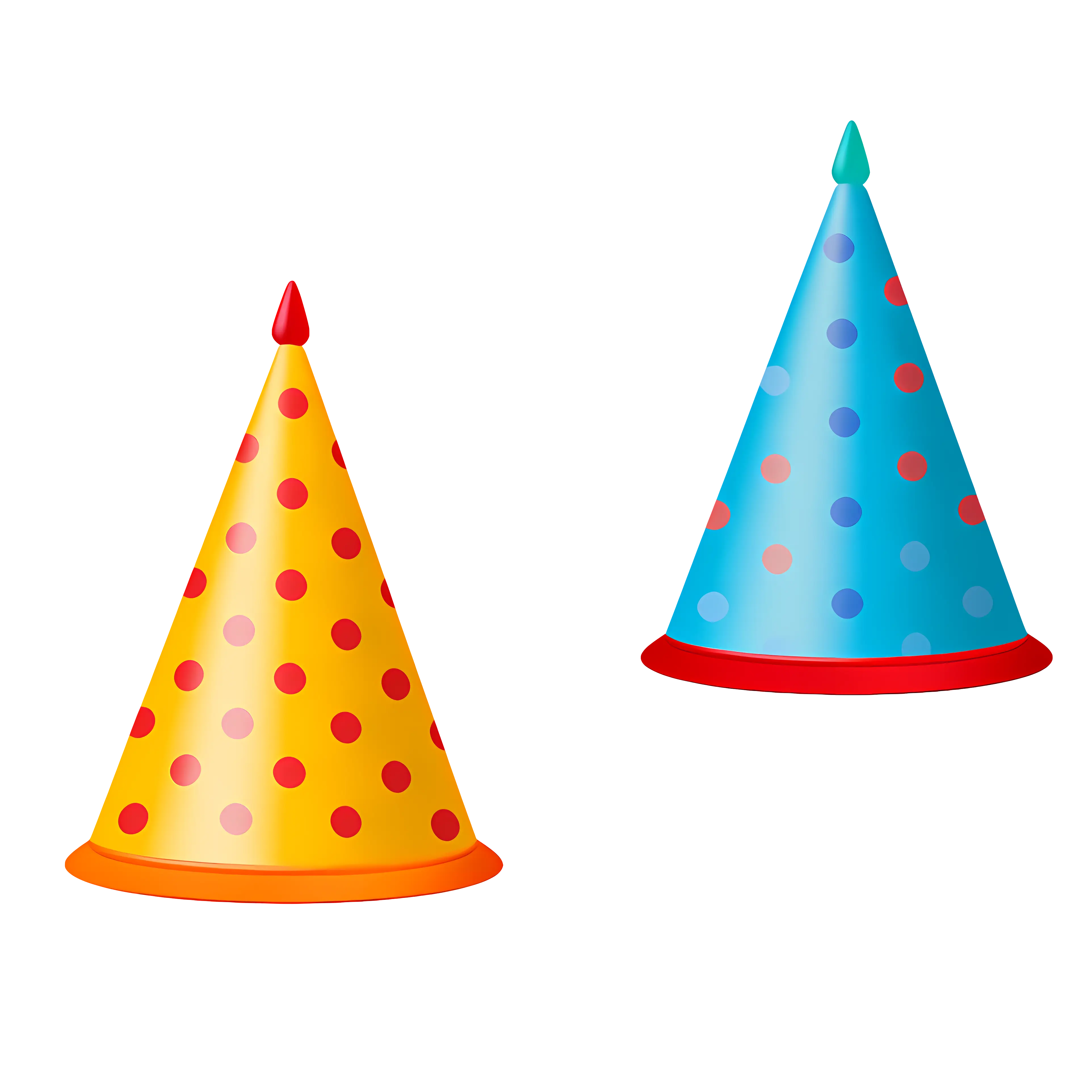 Colorful Party Hats for Celebrations