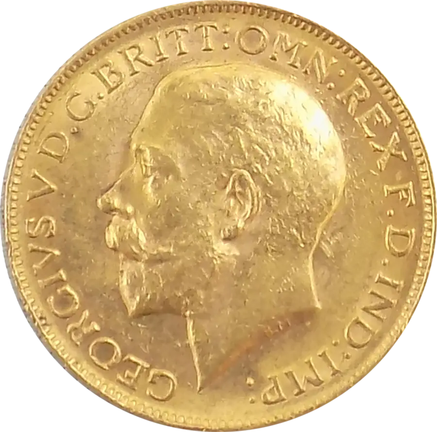 Gold Coin with Engraved Portrait