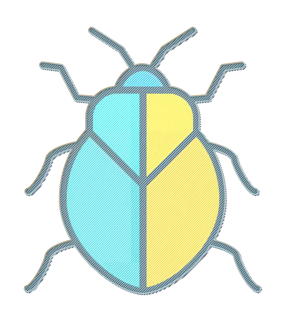 Colorful Cartoon Bug