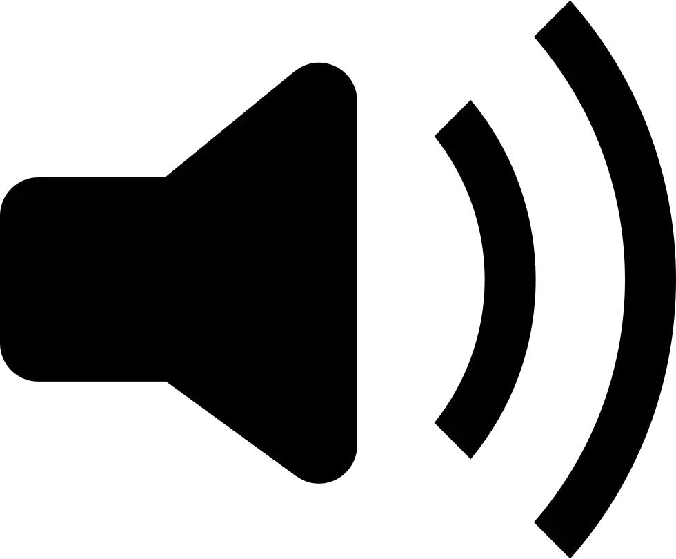 Volume Icon for Audio Control Representation