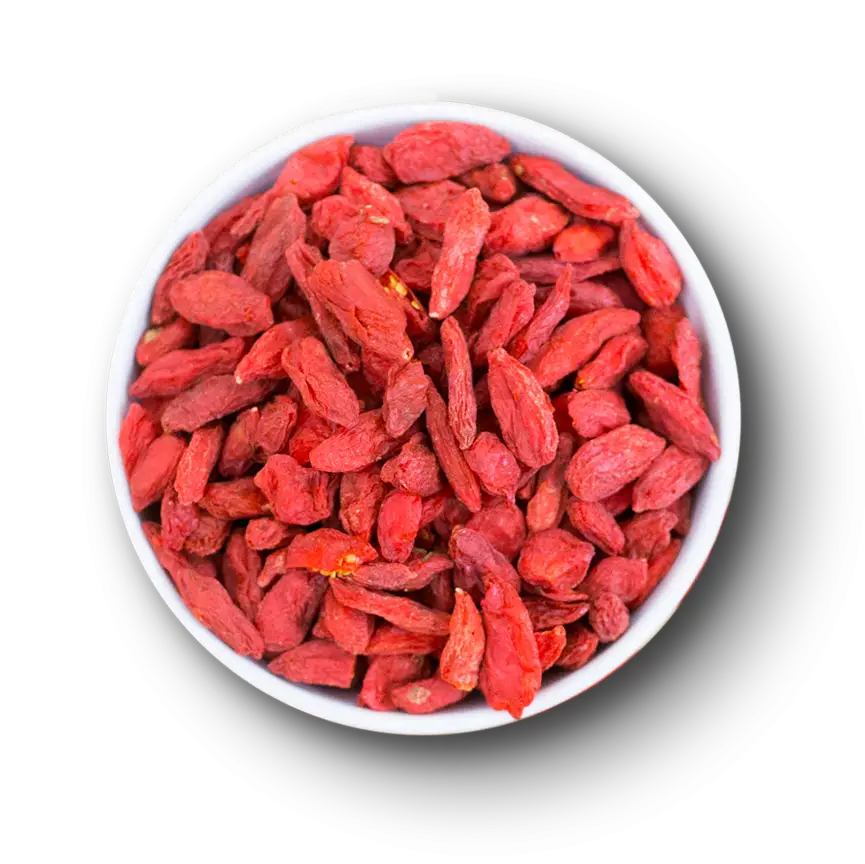 Bowl of Dried Red Goji Berries