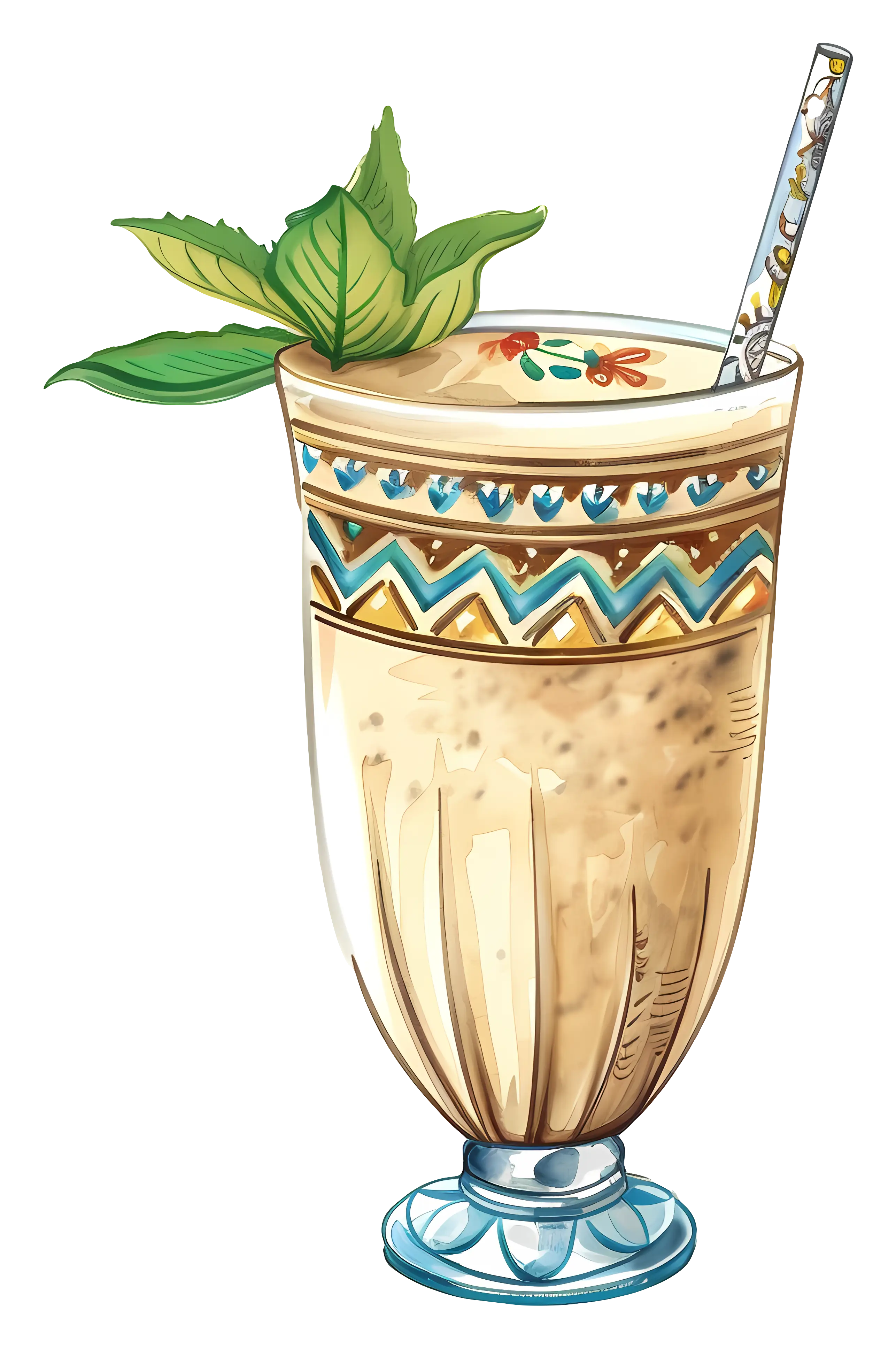 Decorative Drink Illustration
