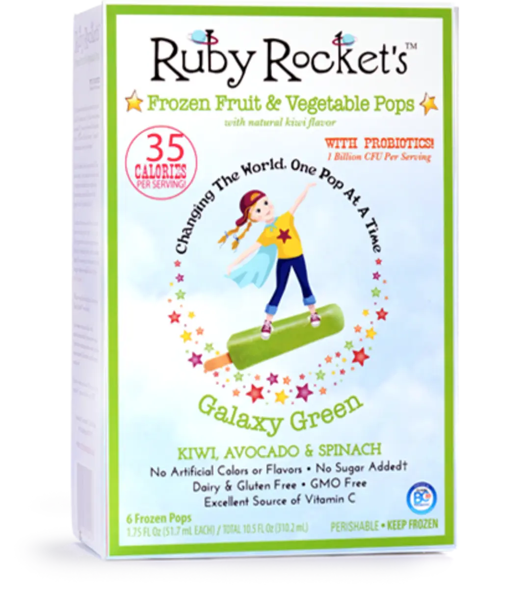Ruby Rocket&#039;s Frozen Fruit &amp; Vegetable Pops