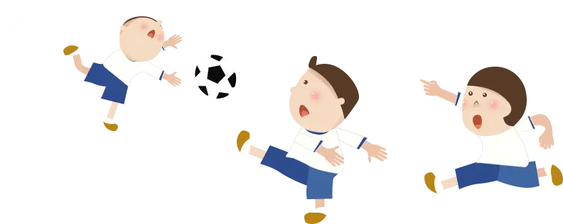 Children Playing Soccer