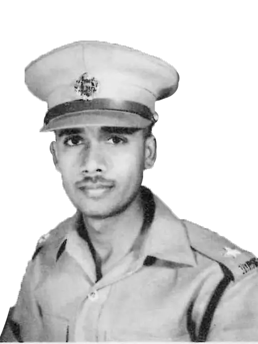 Portrait of a Police Officer in Uniform