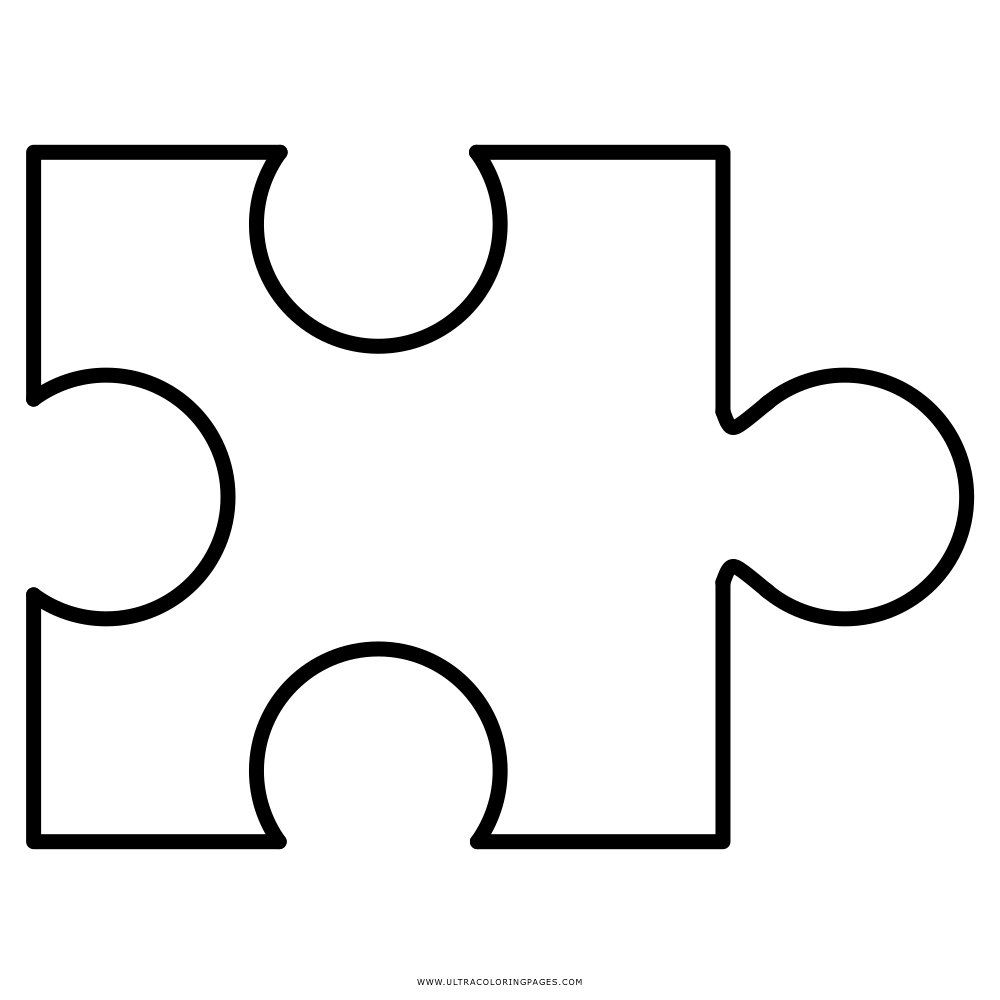 Illustration of a Puzzle Piece Design