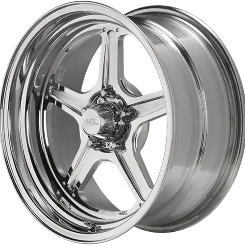 Shiny Metallic Car Rim