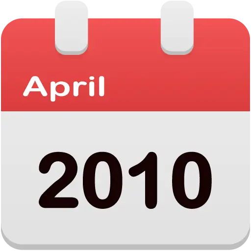 April 2010 Calendar Page