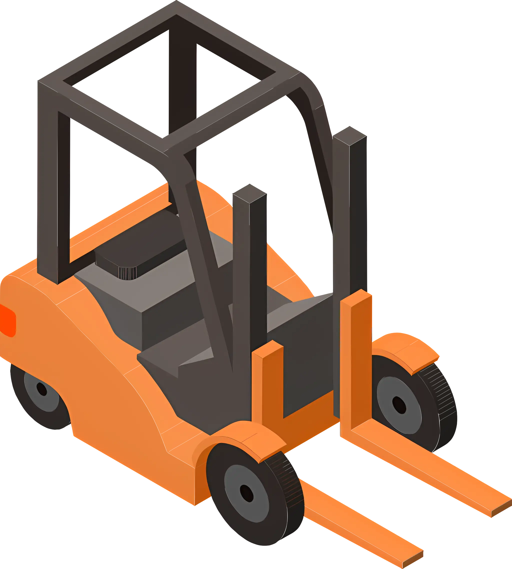 Forklift Truck for Industrial Use