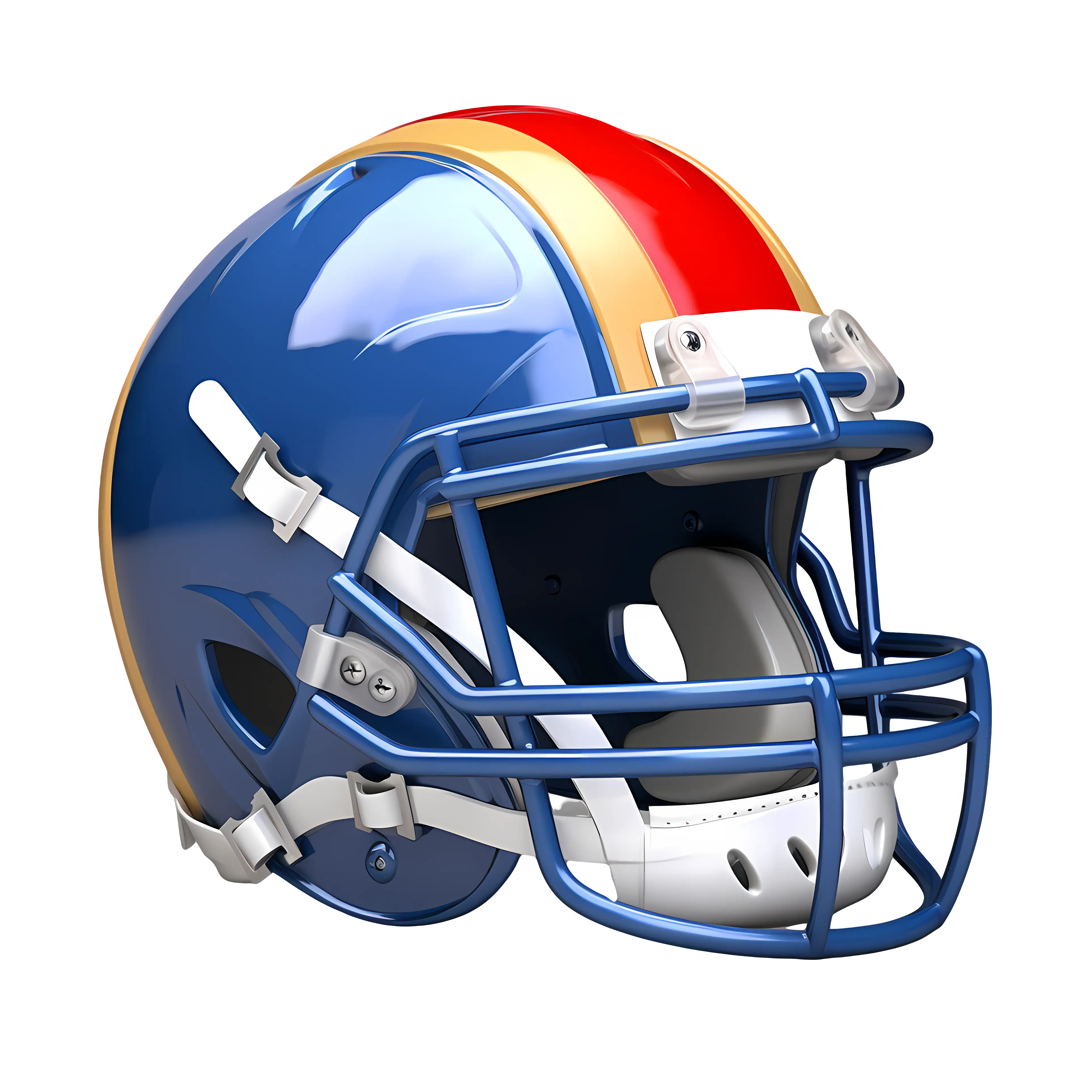 Colorful Football Helmet