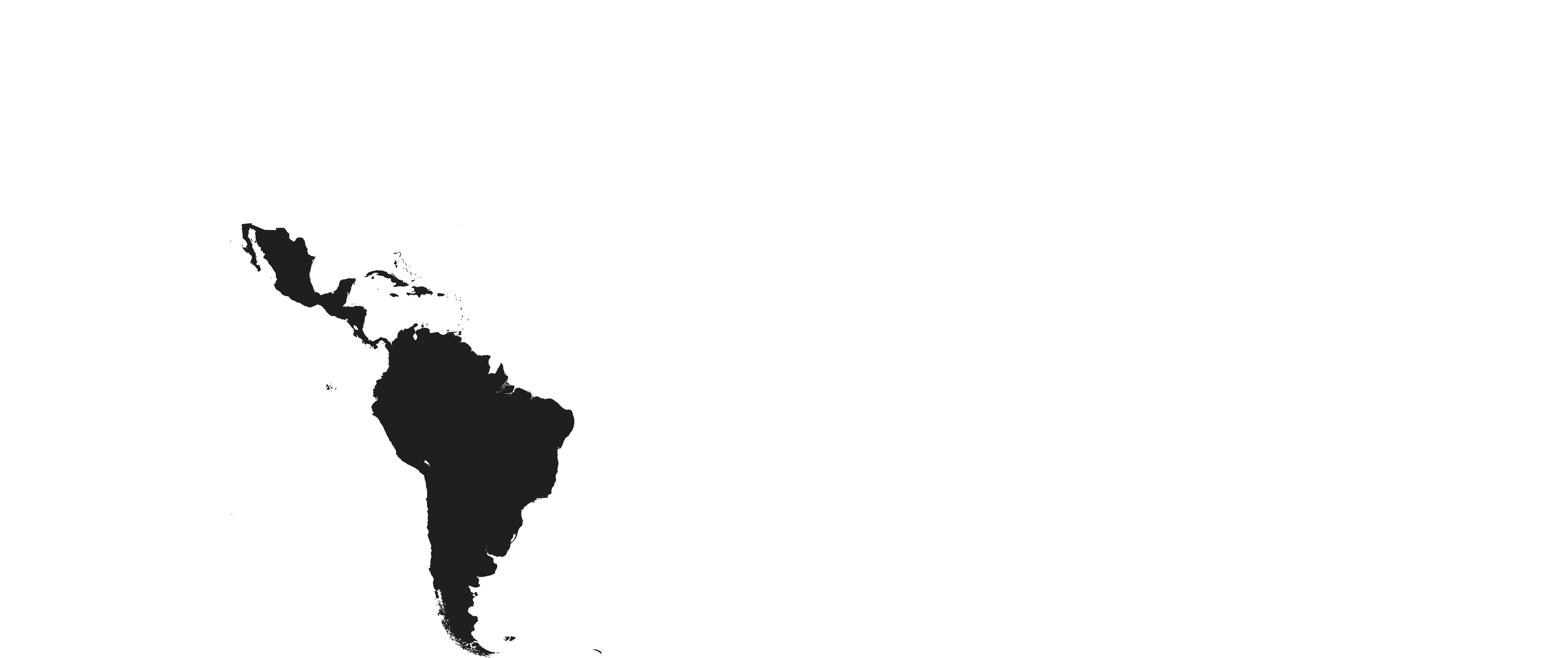 Map of Latin America