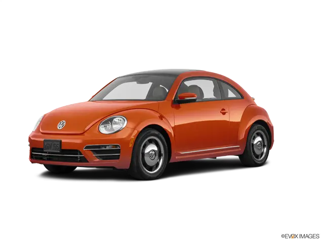 Orange Compact Car Design