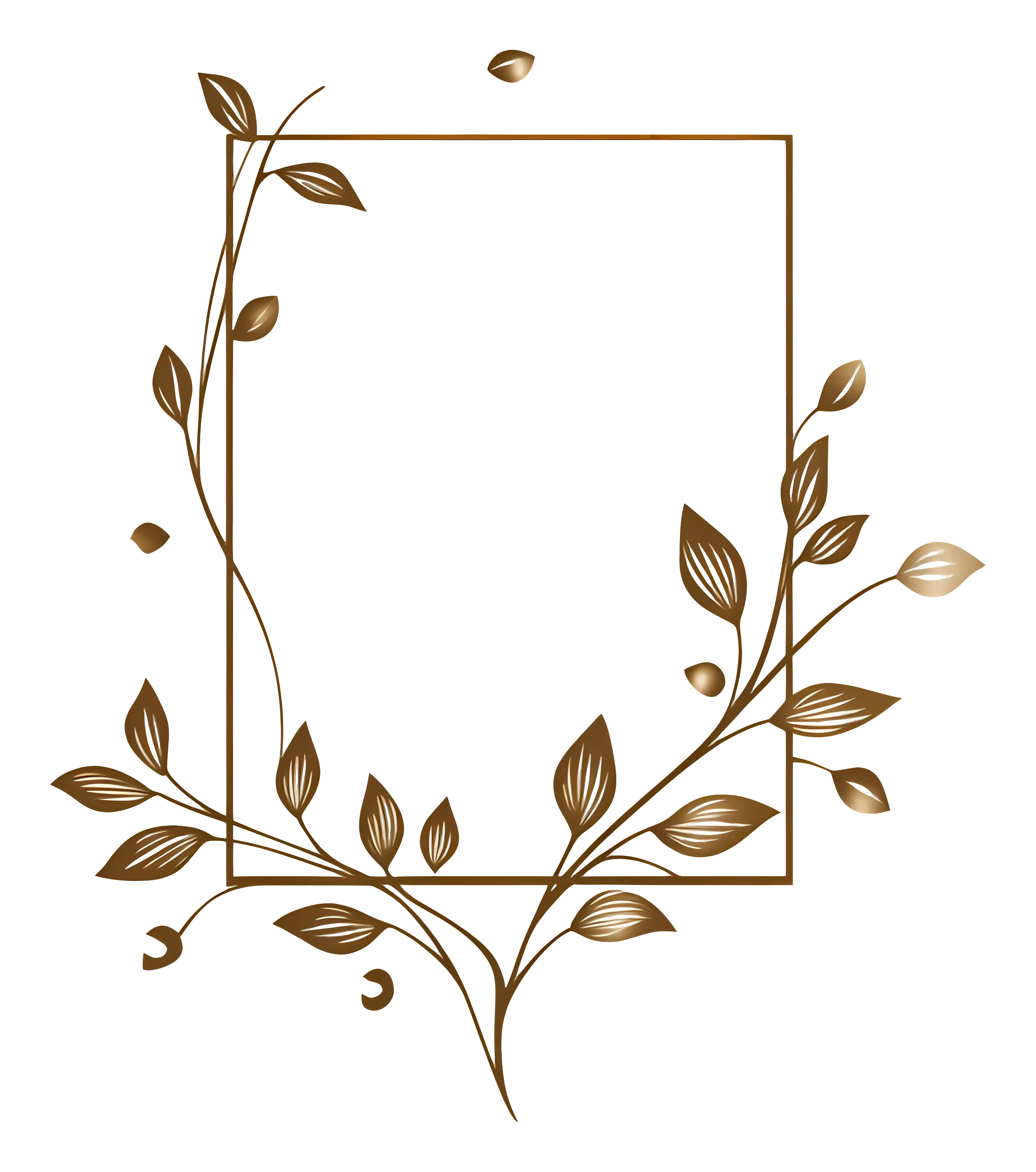 Elegant Floral Frame Design