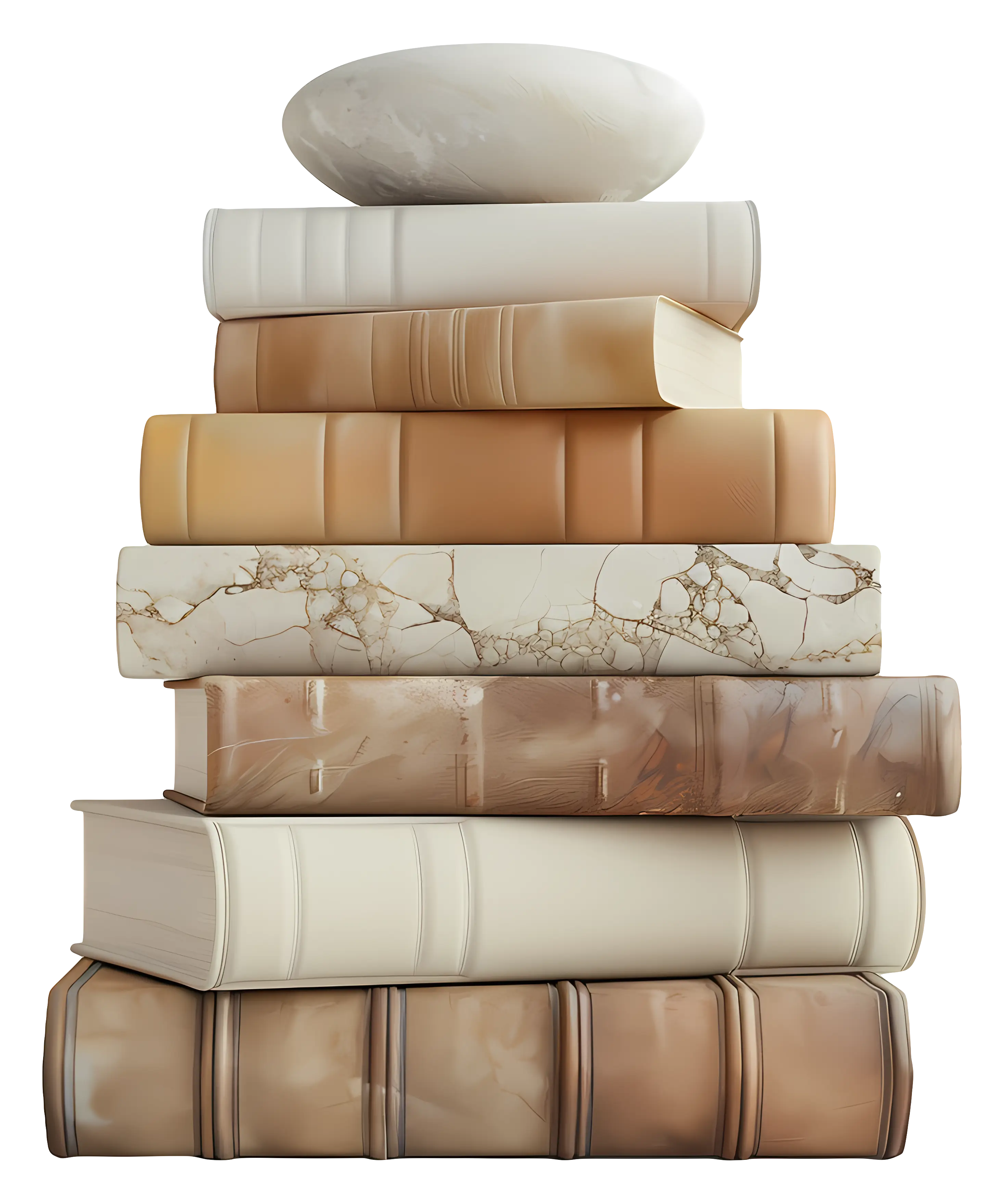 Stack of Books for Reading and Study
