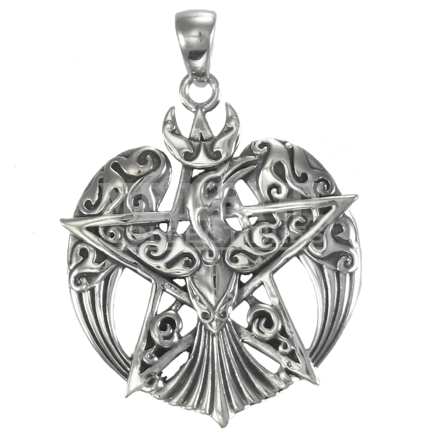 Intricate Silver Pendant