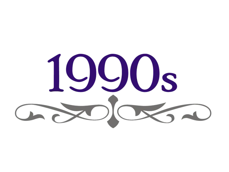 Ornamental 1990s Text for Nostalgic Designs