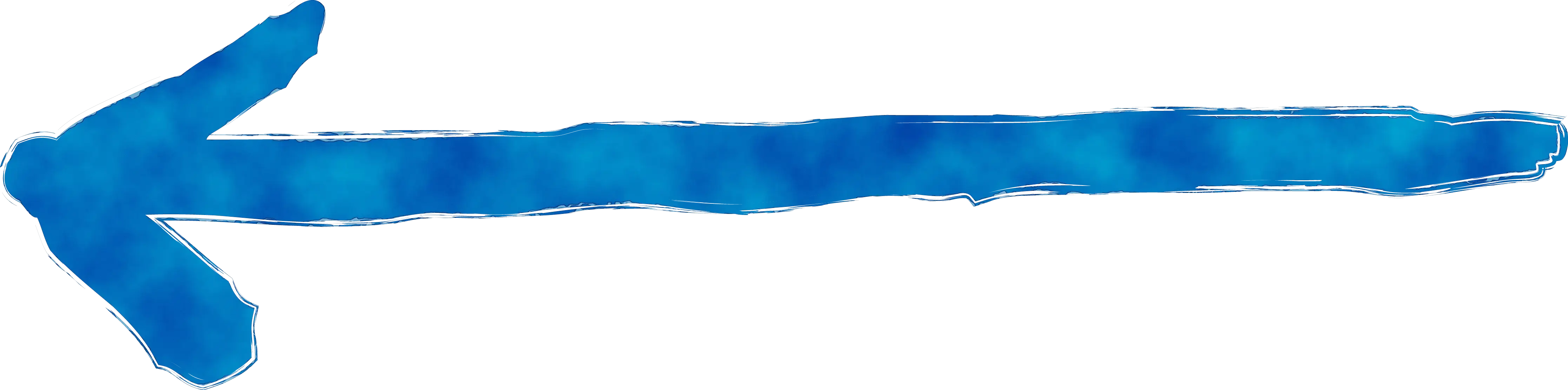 Blue Left Arrow