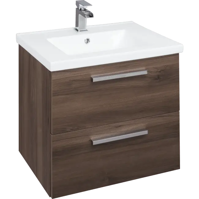 Modern Wooden Bathroom Vanity with Sink