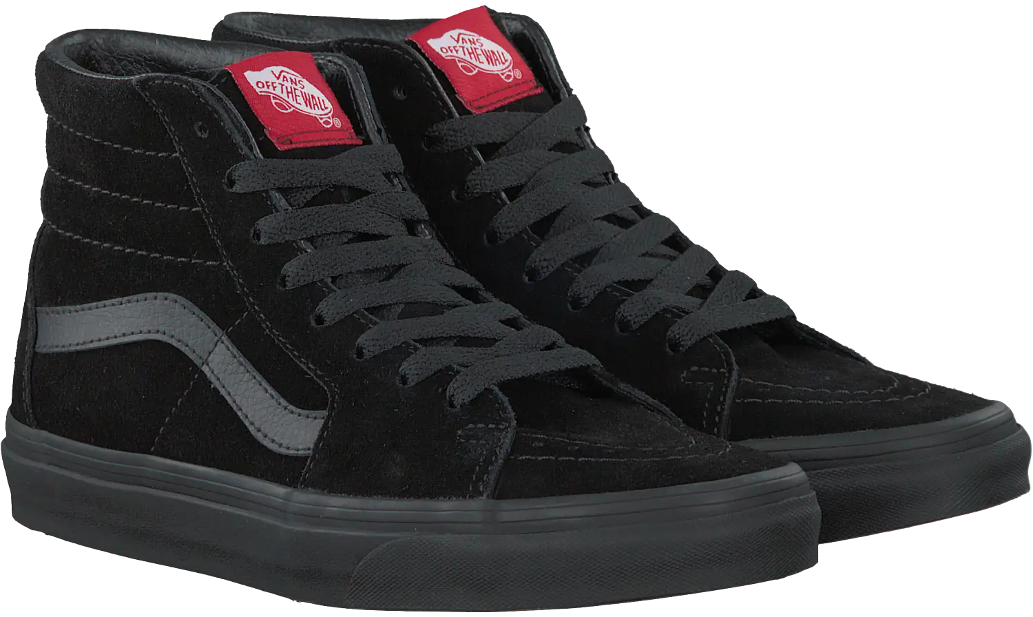 Black High-Top Sneakers