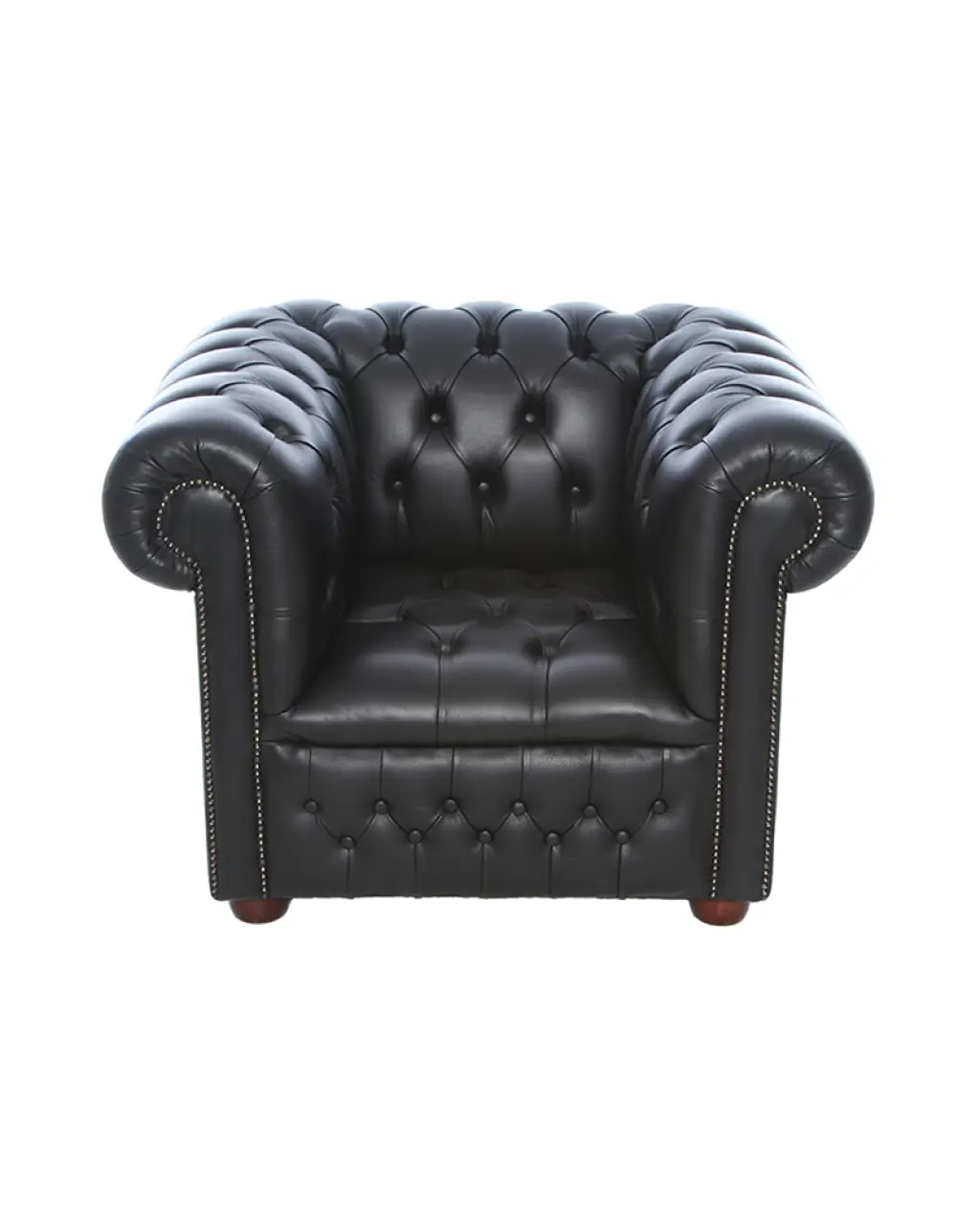 Black Leather Armchair
