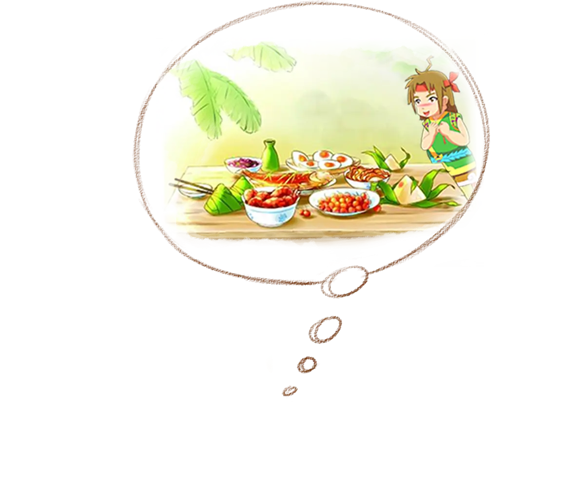 Food Dream Illustration