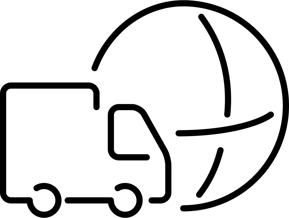 Global Delivery Truck Logo