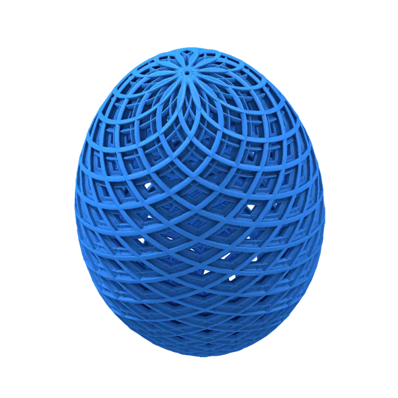 Decorative Blue Egg