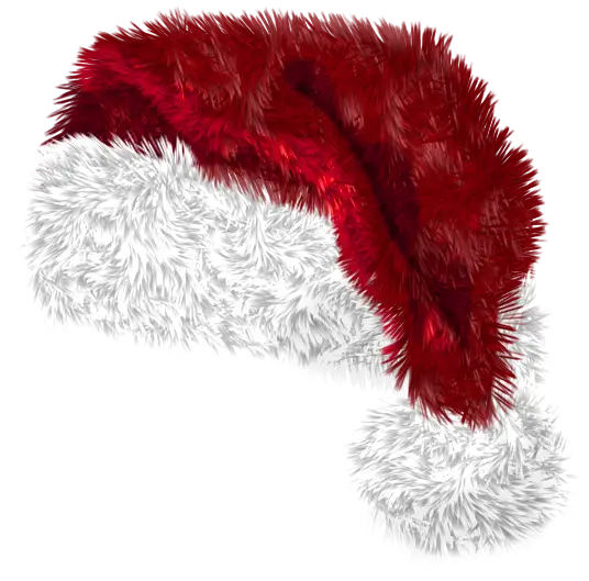 Red and White Santa Hat