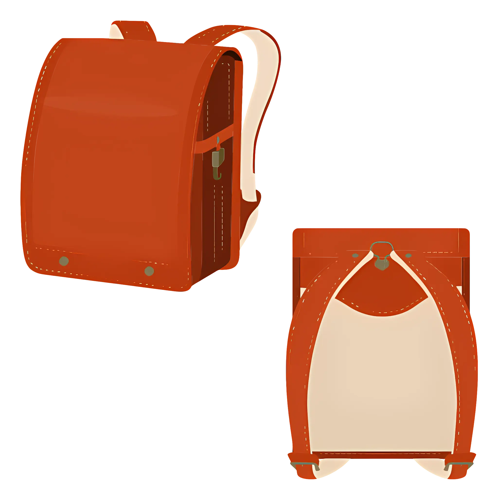 Red School Bag Accessory