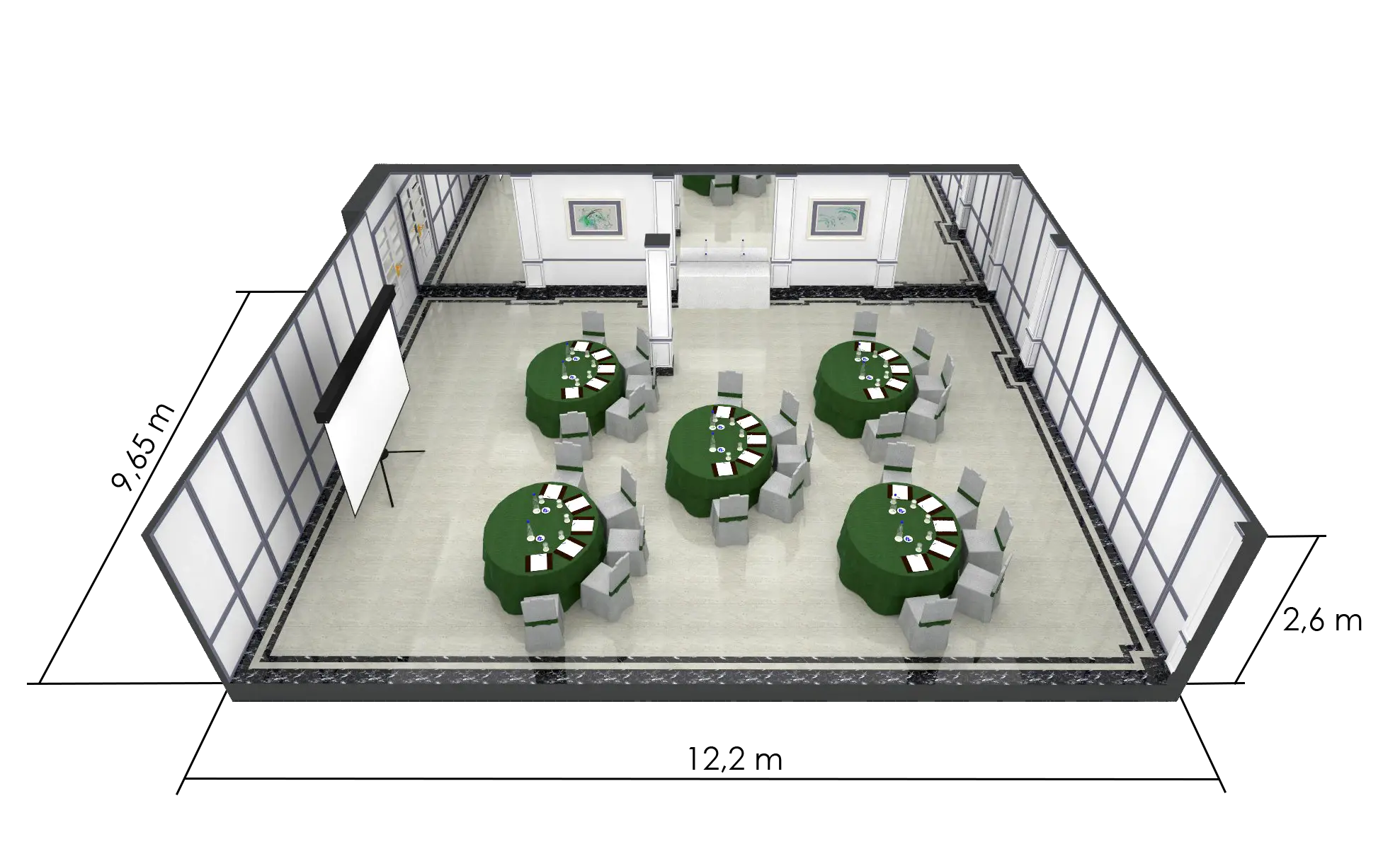 Conference Room Layout for Business Meetings