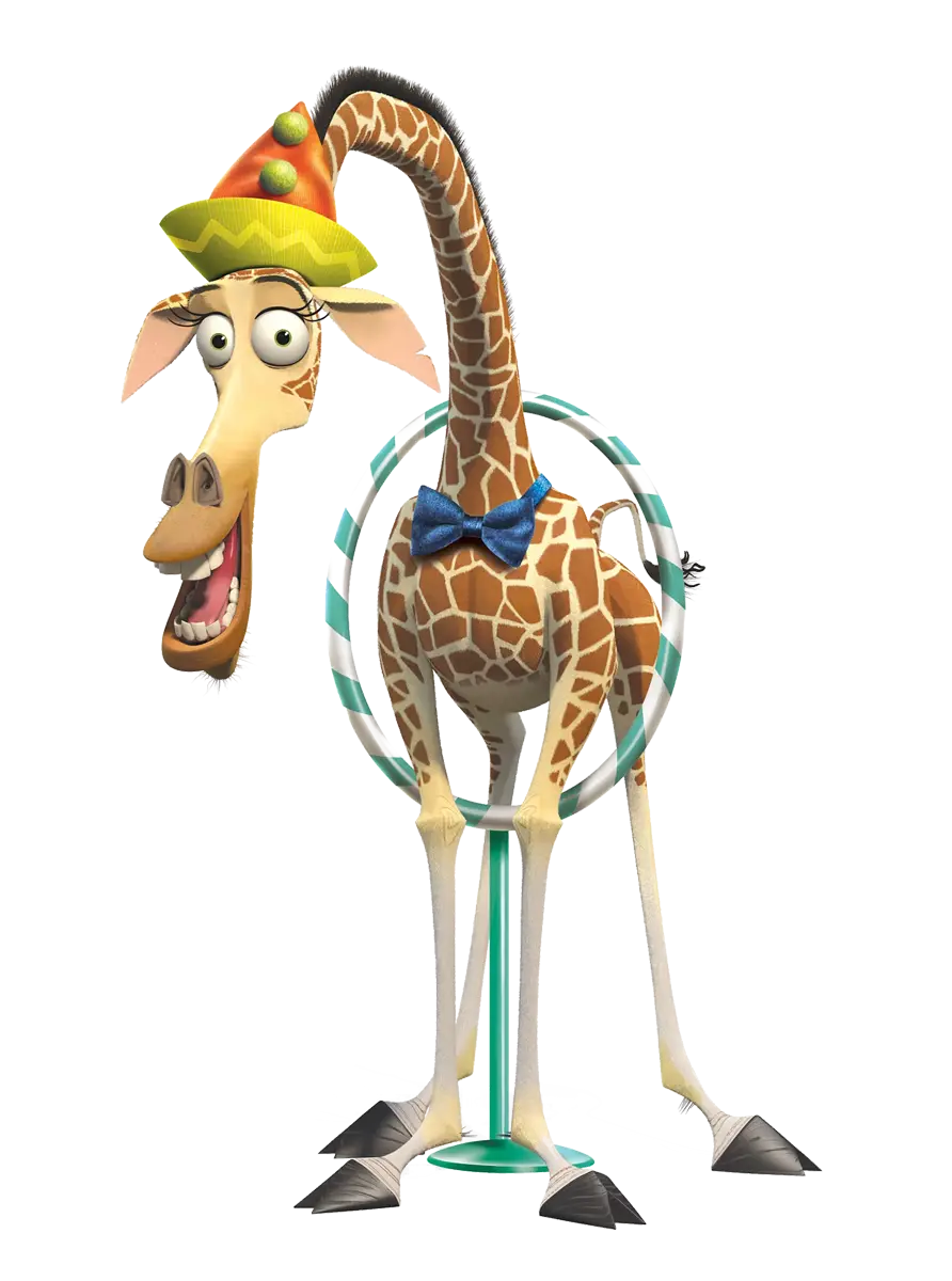 Cartoon Circus Giraffe
