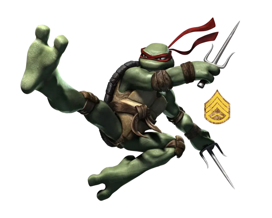 Ninja Turtle in Action