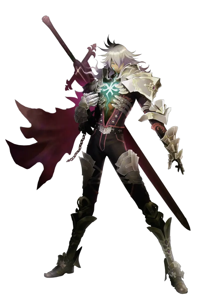 Fantasy Warrior with Sword and Armor