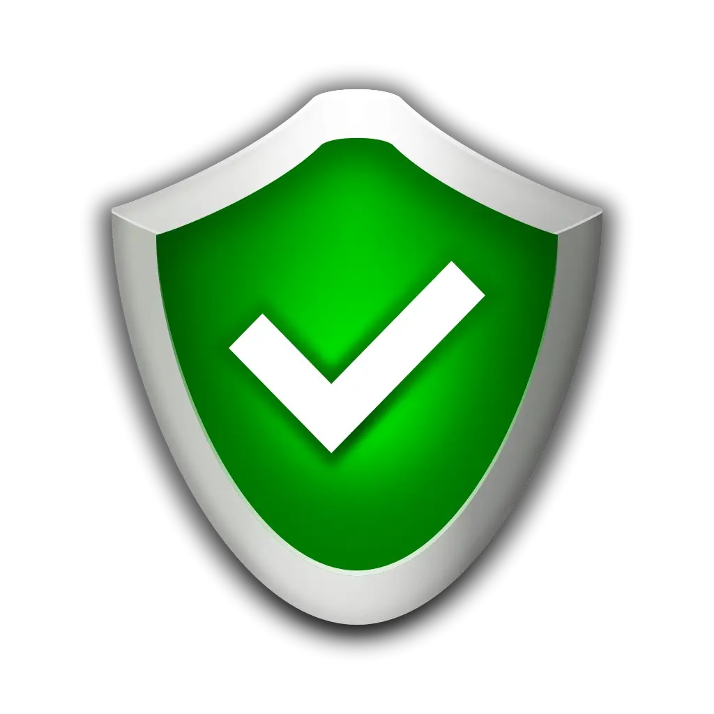 Green Shield Symbolizing Security