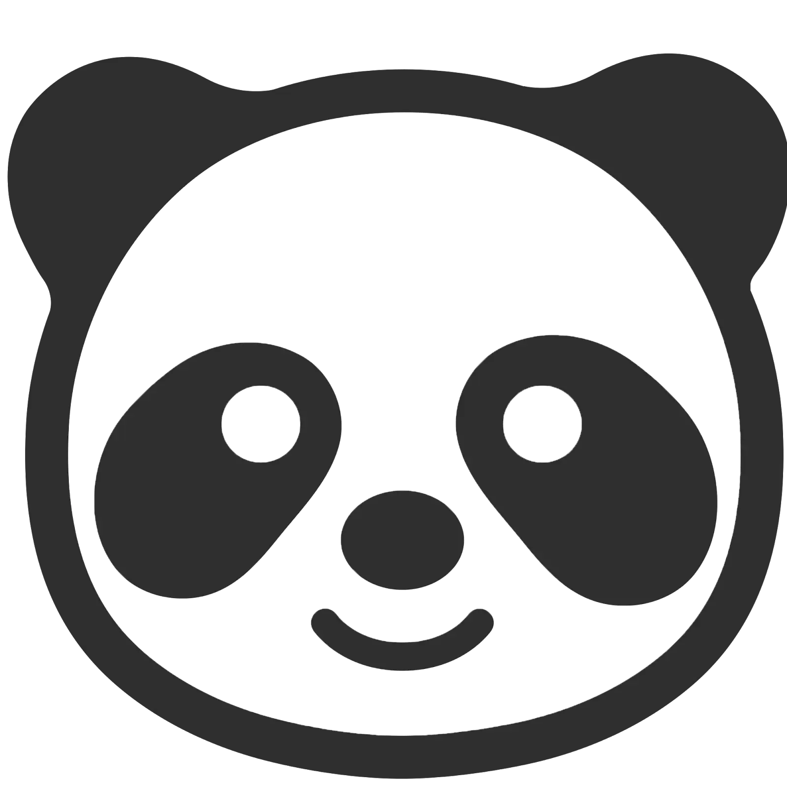 Cute Panda Face
