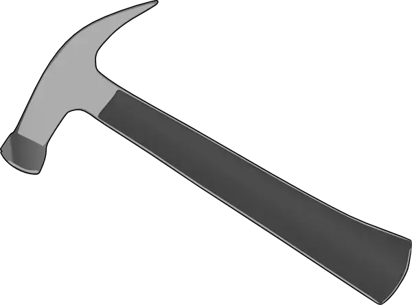 Cartoon Hammer Illustration
