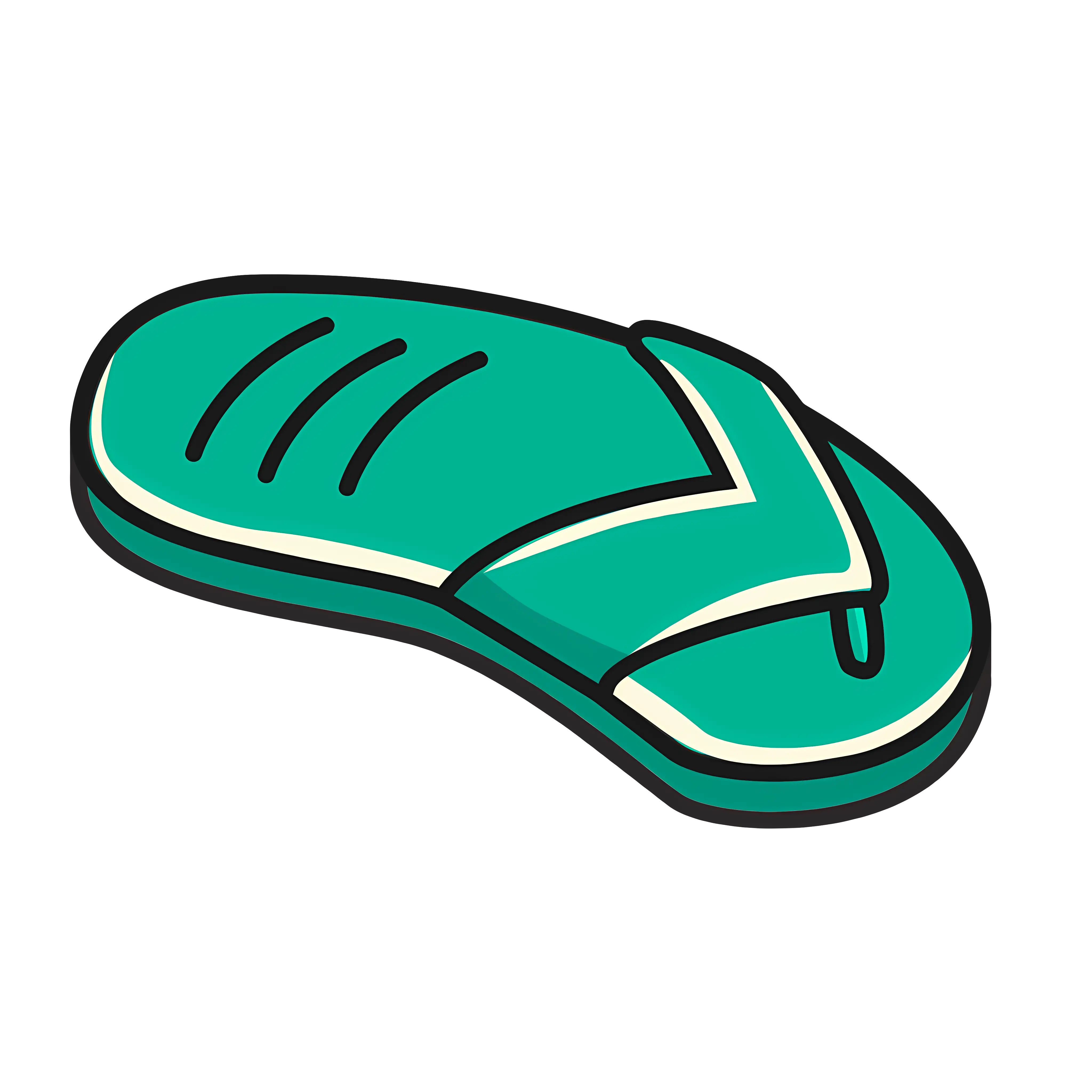 Green Flip-Flop