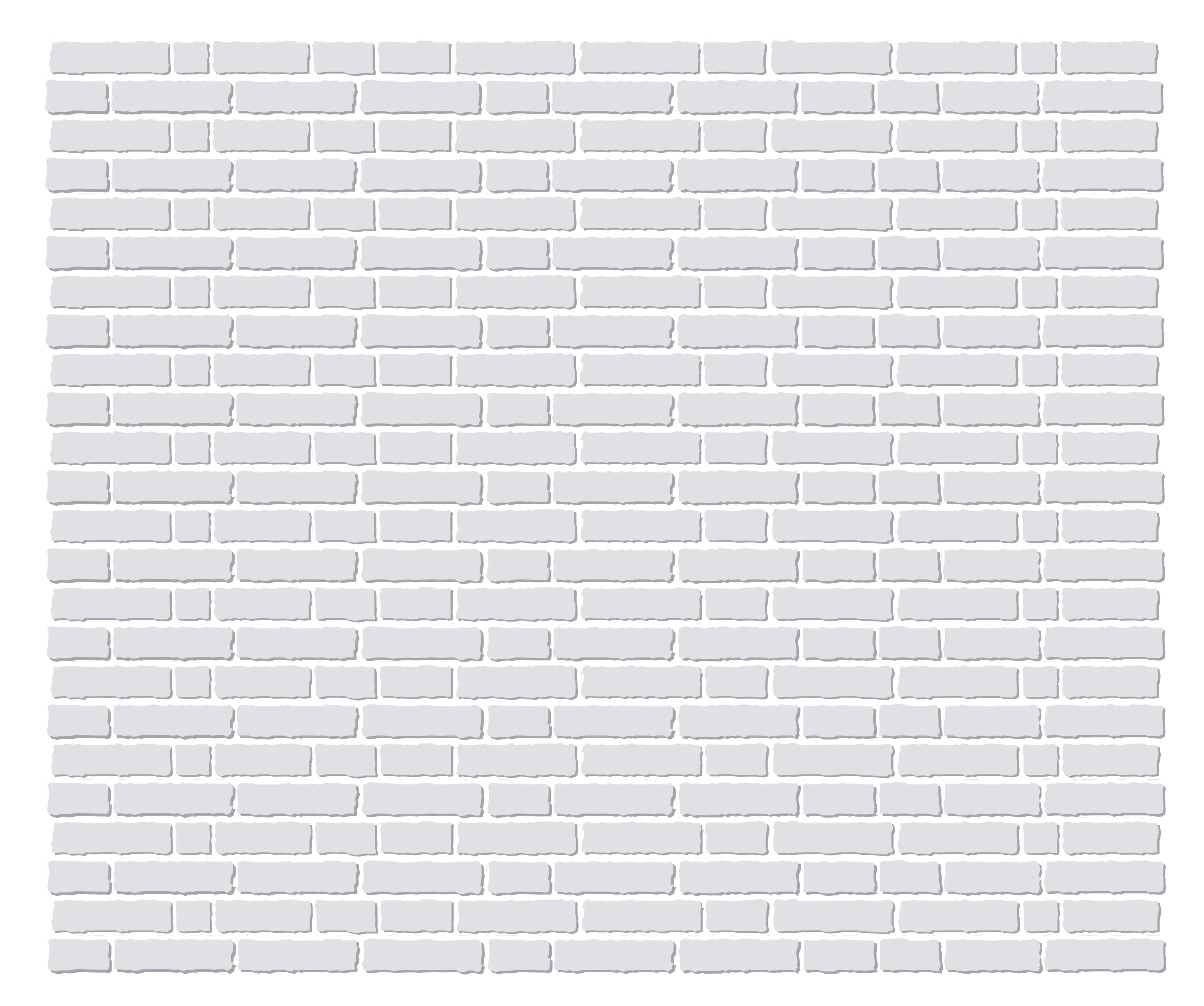 White Brick Wall Background