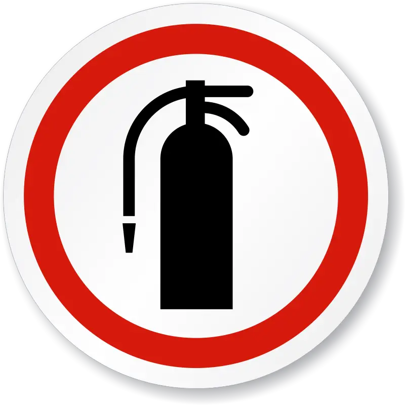Fire Extinguisher Safety Sign
