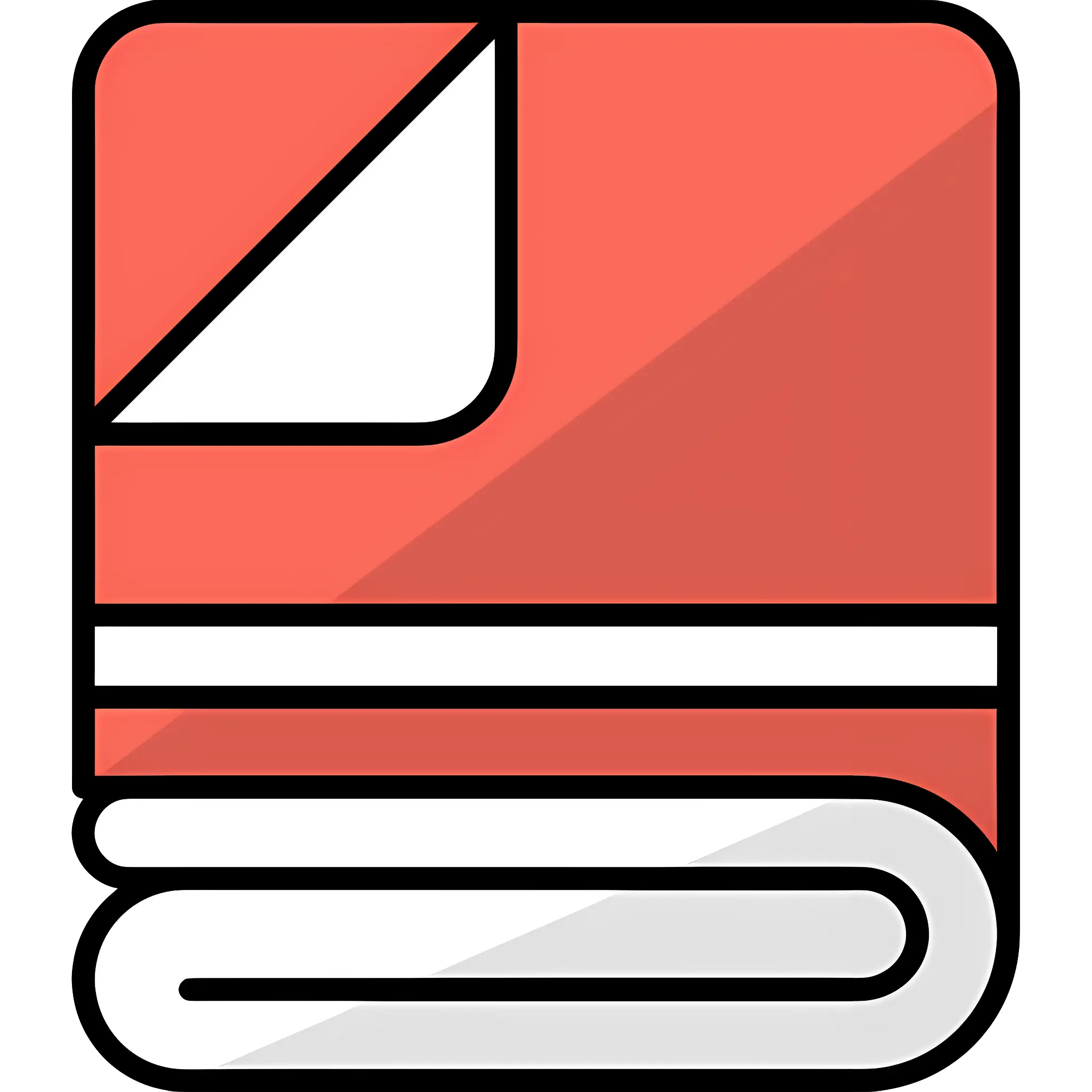 Folded Red Blanket