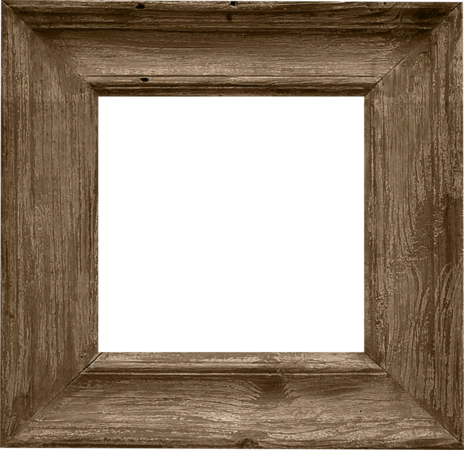 Square Wooden Frame for Art Display