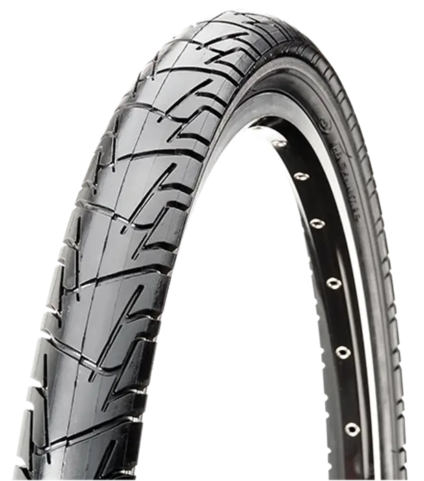 Durable Bike Tire with Detailed Tread Design