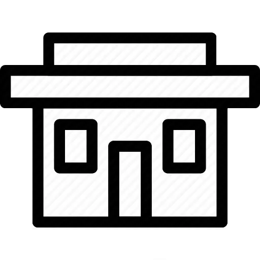 House Outline in Minimalist Style