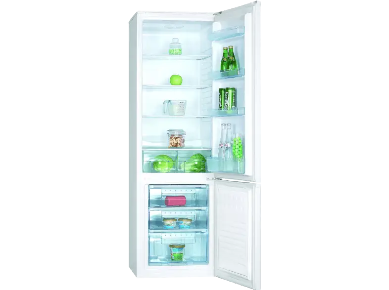 Refrigerator with Organized Food