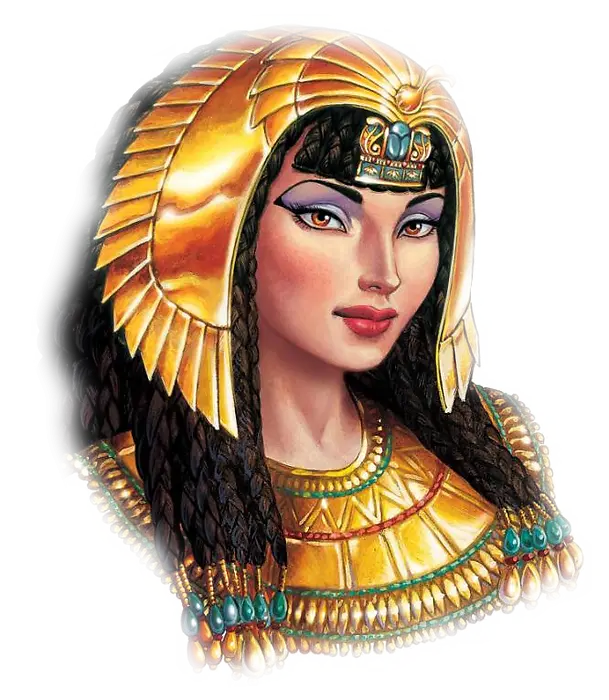 Illustration of an Egyptian Queen