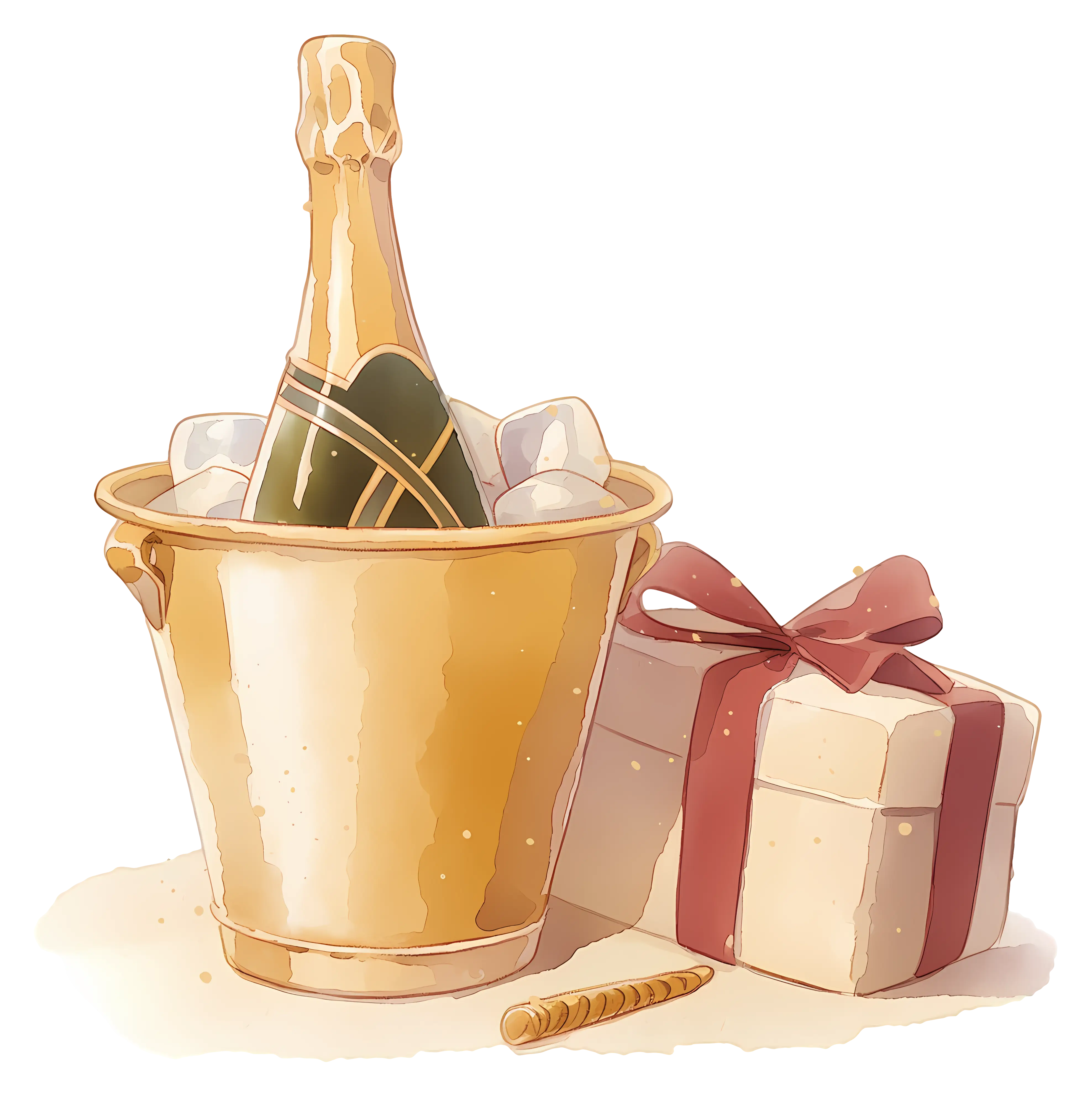 Champagne Celebration with Gift