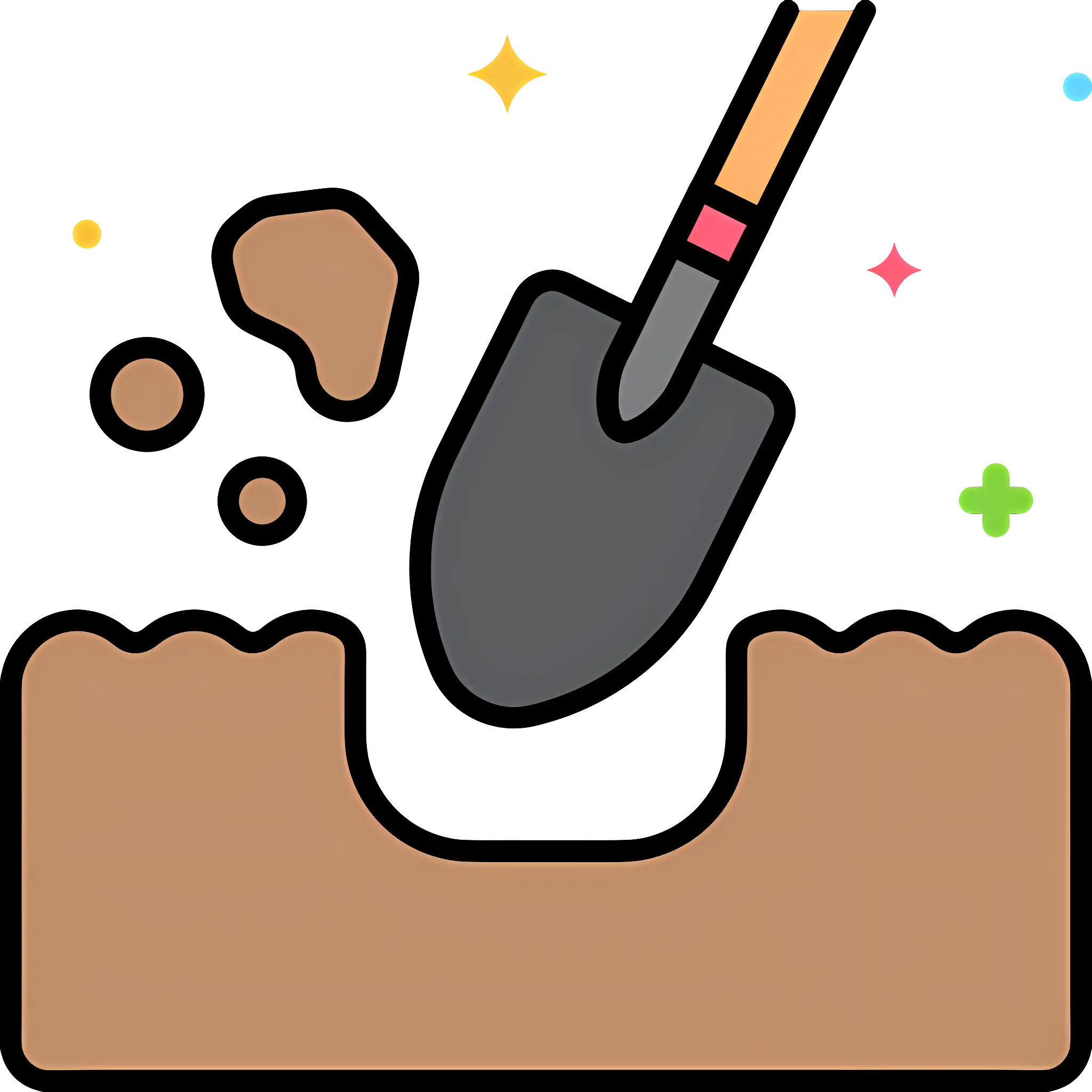 Shovel in Dirt
