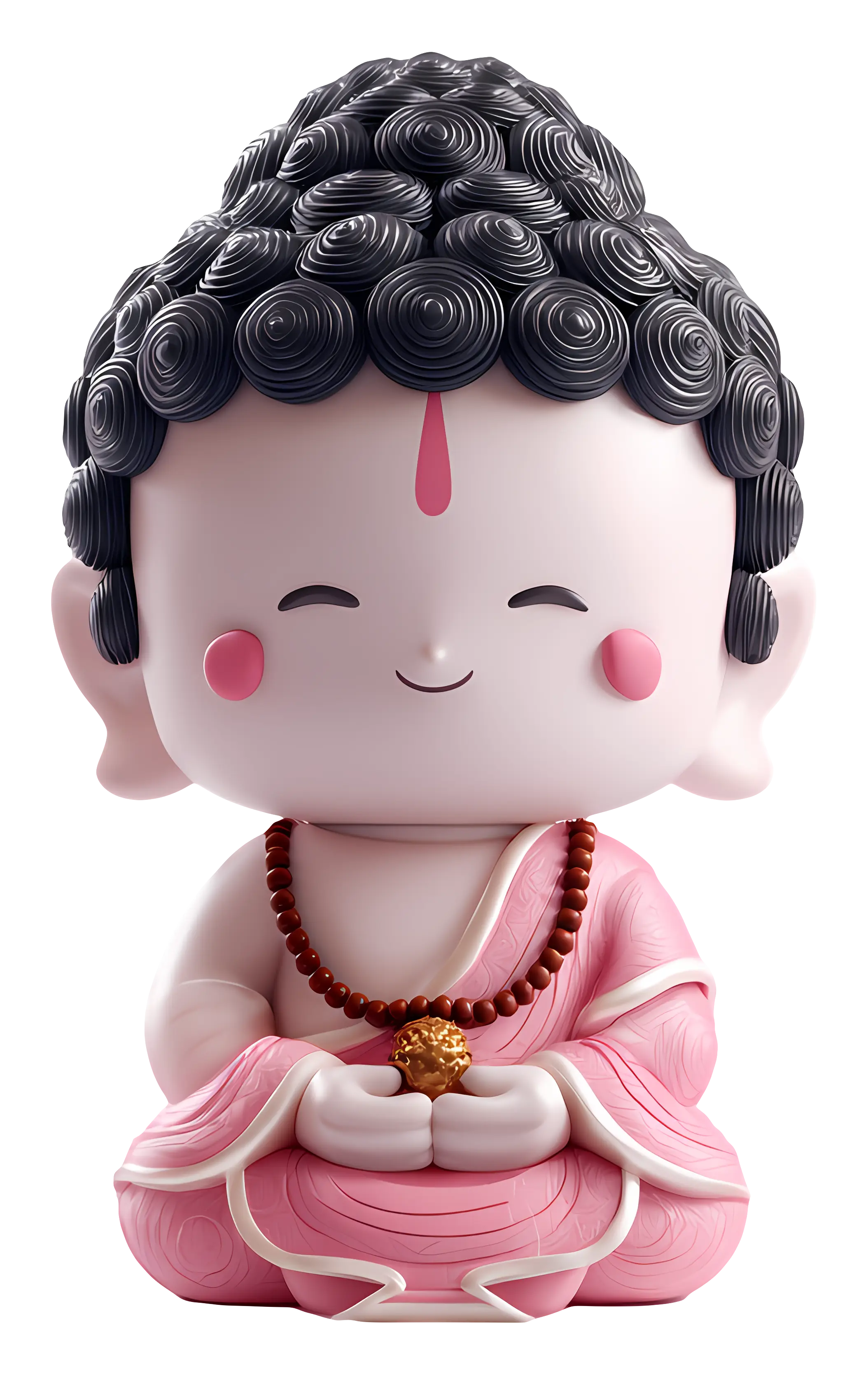 Smiling Buddha Figure