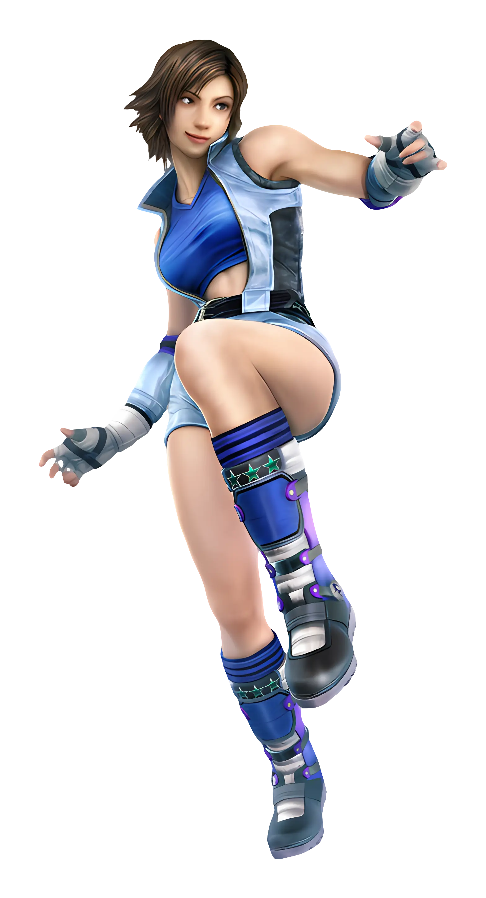 Dynamic Female Fighter